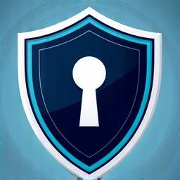 Cybersecurity shield icon